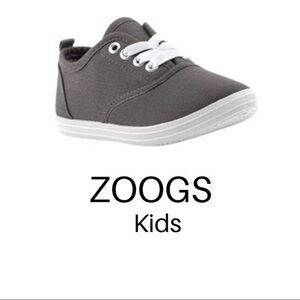 ZOOGS Dark Gray canvas Sneakers